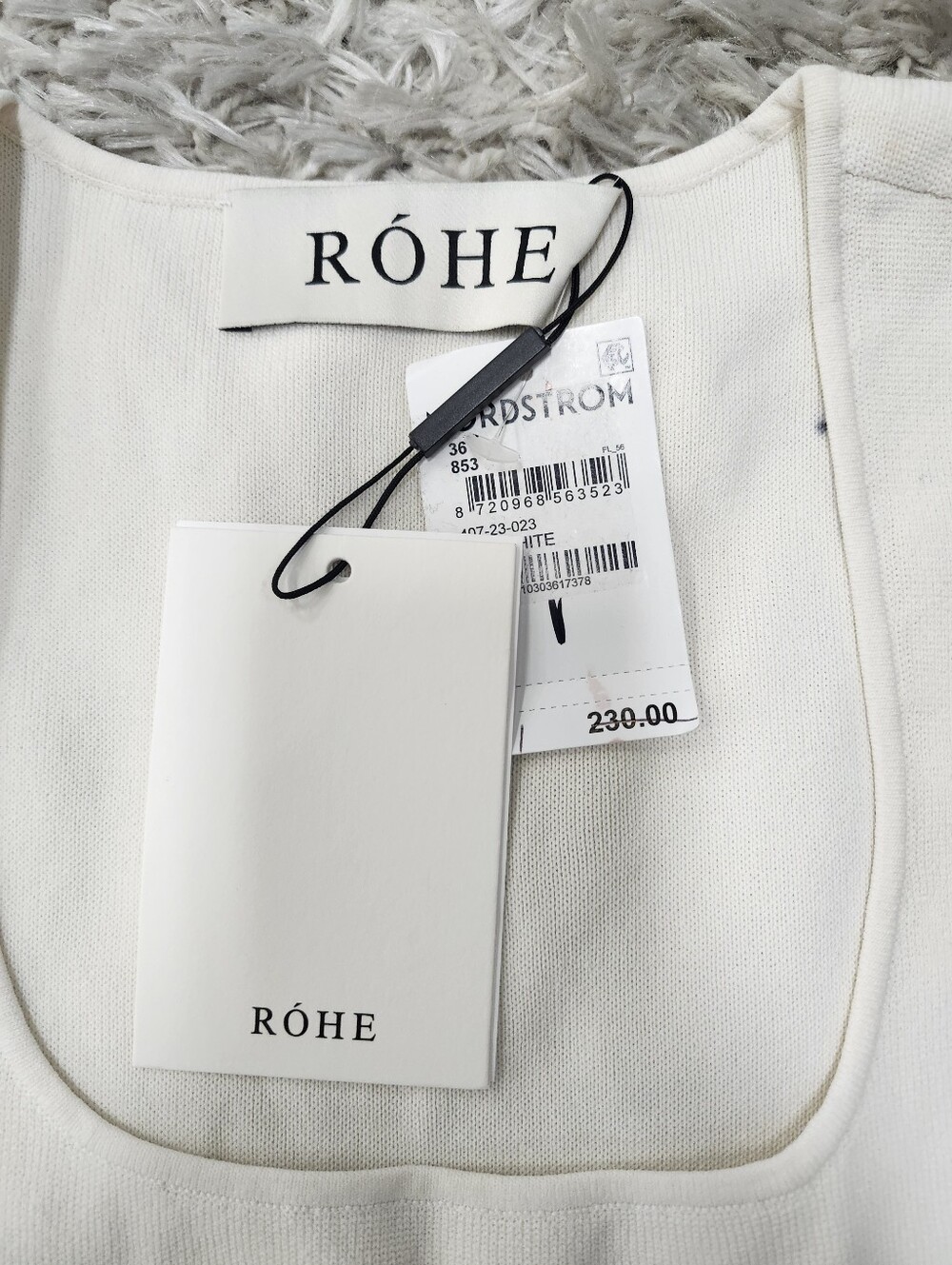 ROHE Off White Tanl Size 36 - Picture 4 of 12